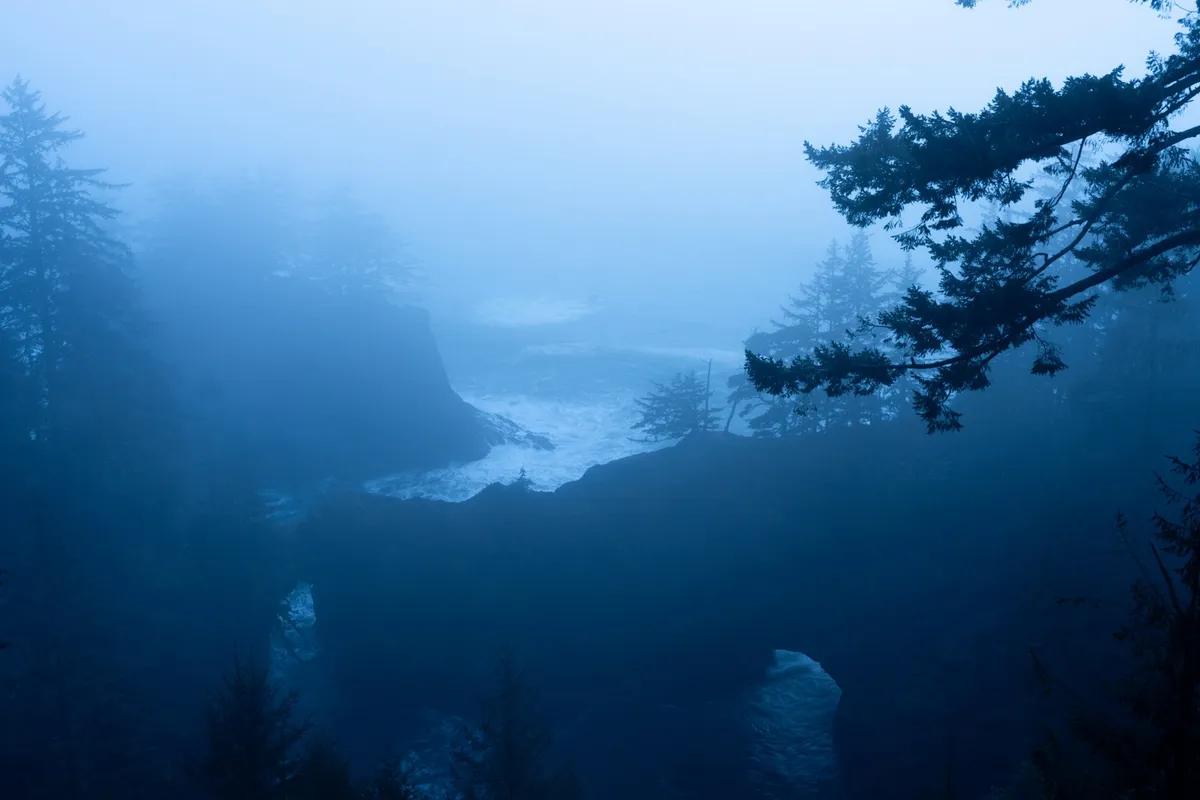 Natural Bridges at Blue Hour